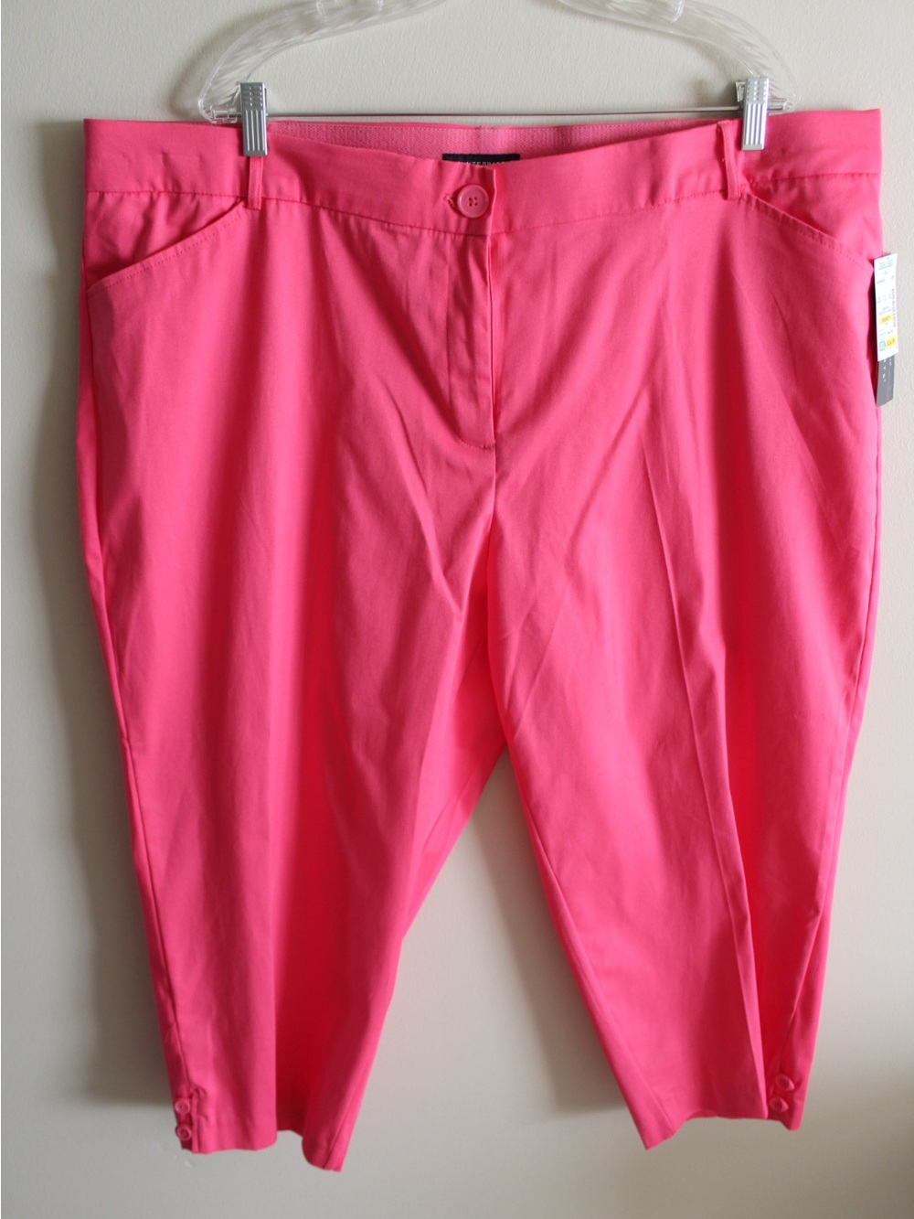 Counterparts Slimming Sensations Tummy Control Pink Pants Size 22